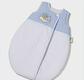 EasyBaby kék macis hálózsák