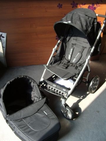 Gesslein S4 Buggy babakocsi mózessel, táskával Gesslein S4 Buggy babakocsi mózessel, táskával