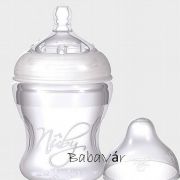 Nuby Natural szilikon tápszer adagolós cumisüveg Nuby Natural szilikon tápszer adagolós cumisüveg