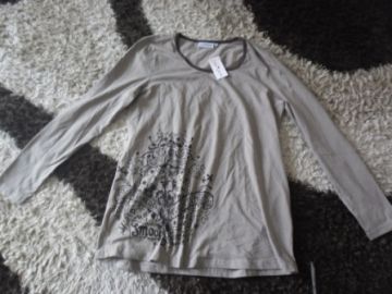 Star collection Drapp/ barna mintás Hosszú ujjú felső Star collection Drapp/ barna mintás Hosszú ujjú felső