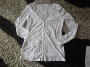 Star Collection kismama vékony felső fehér Star Collection kismama vékony felső fehér