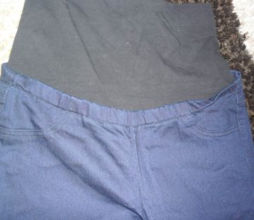 Mama Licious Hot Denim Leggings kismamFarmer Sötétkék Mama Licious Hot Denim Leggings kismamFarmer Sötétkék