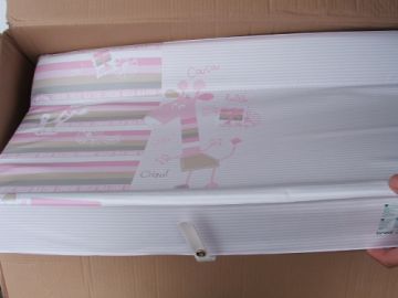 Brevi Atlantis Rózsaszín zsiráfos fürdető/ pelenkázó állvány Brevi Atlantis Rózsaszín zsiráfos fürdető/ pelenkázó állvány