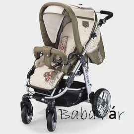 BabyWelt Booster gt4 Többfunkciós Babakocsi Olajzöld BabyWelt Booster gt4 Többfunkciós Babakocsi Olajzöld