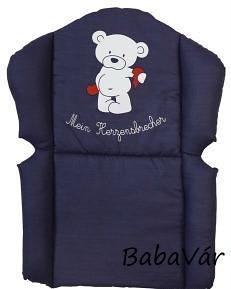 Roba kétfunkciós etetőszékbe párna: kék macis