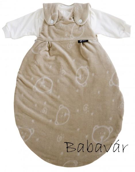 Alvi Sleep System "Baby-Maxchen" Hálózsák fehér mintás