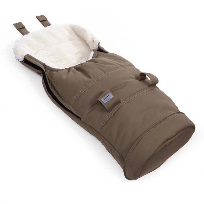 Teutonia Téli bundazsák babakocsiba Walnut Brown