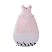 Bornino rózsaszín elefántos pamut jersey bélelt hálózsák Bornino rózsaszín elefántos pamut jersey bélelt hálózsák