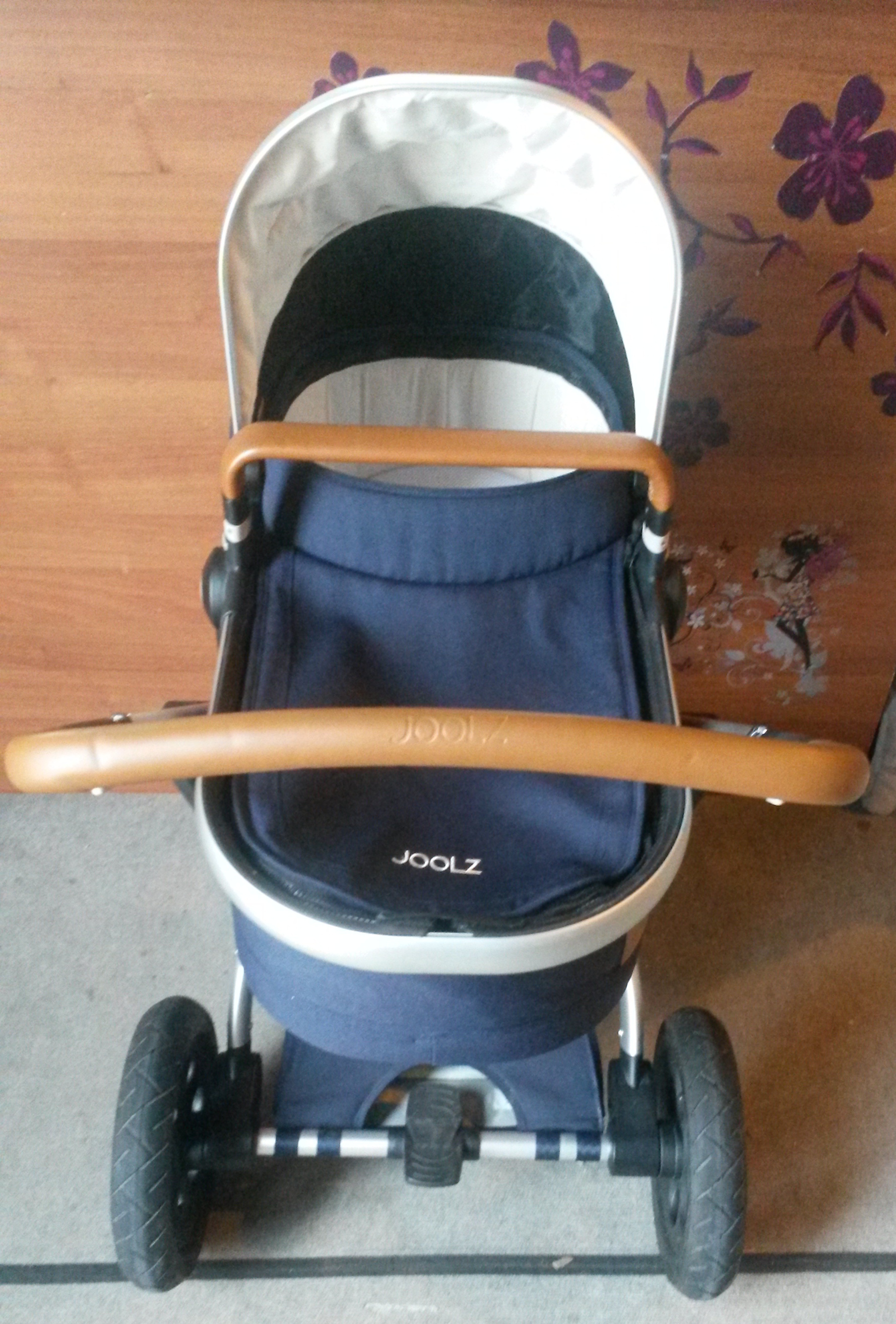 joolz pram parrot blue