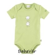 Bornino Hello World zöld cicás body