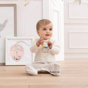 Bornino MOUSE & ELEPHANT csíkos egeres pamut rugi szett Bornino MOUSE & ELEPHANT csíkos egeres pamut rugi szett