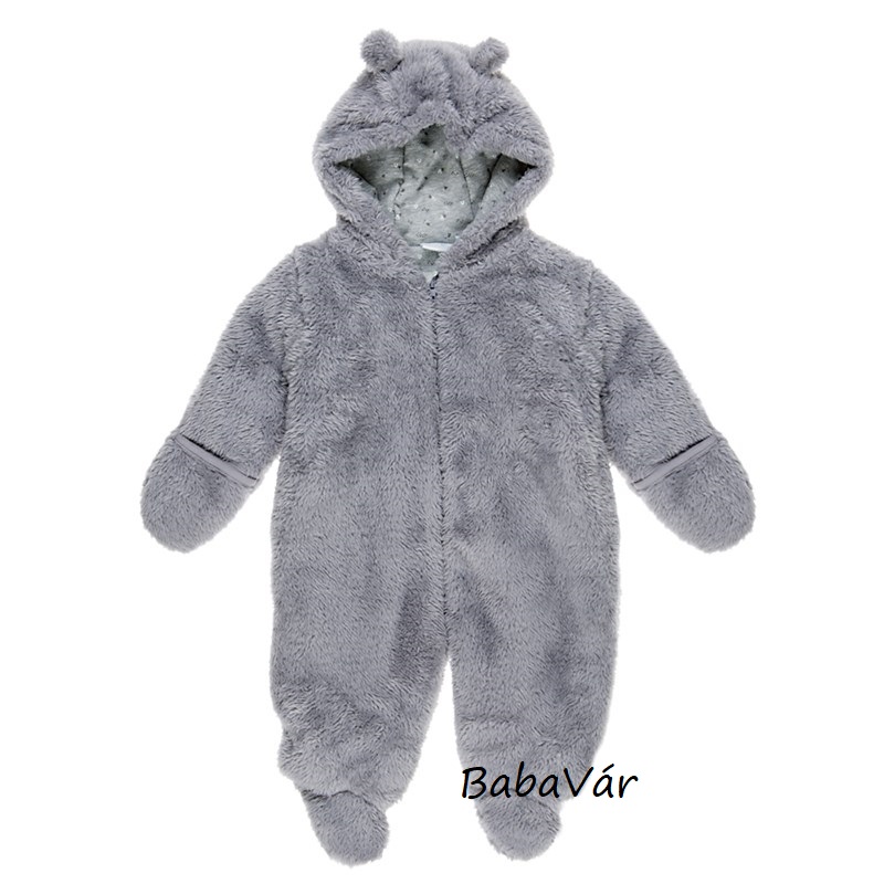 Feetje szürke plüss macifüles baba overall | BabaMamaOutlet.hu Feetje fehér plüss macifüles babakabát | BabaMamaOutlet.hu