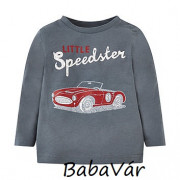 MotherCare little speedster piros versenyautós hosszú ujjú kisfiú felső MotherCare little speedster piros versenyautós hosszú ujjú kisfiú felső