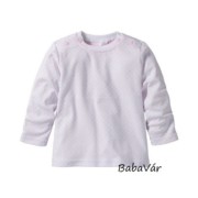 Bornino Basic rózsaszín pöttyös hosszú ujjú kislány felső Bornino Basic rózsaszín pöttyös hosszú ujjú kislány felső