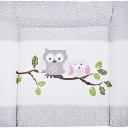 Zöllner pelenkázófeltét baglyos madárkás Little Owls rose Zöllner pelenkázófeltét baglyos madárkás Little Owls rose