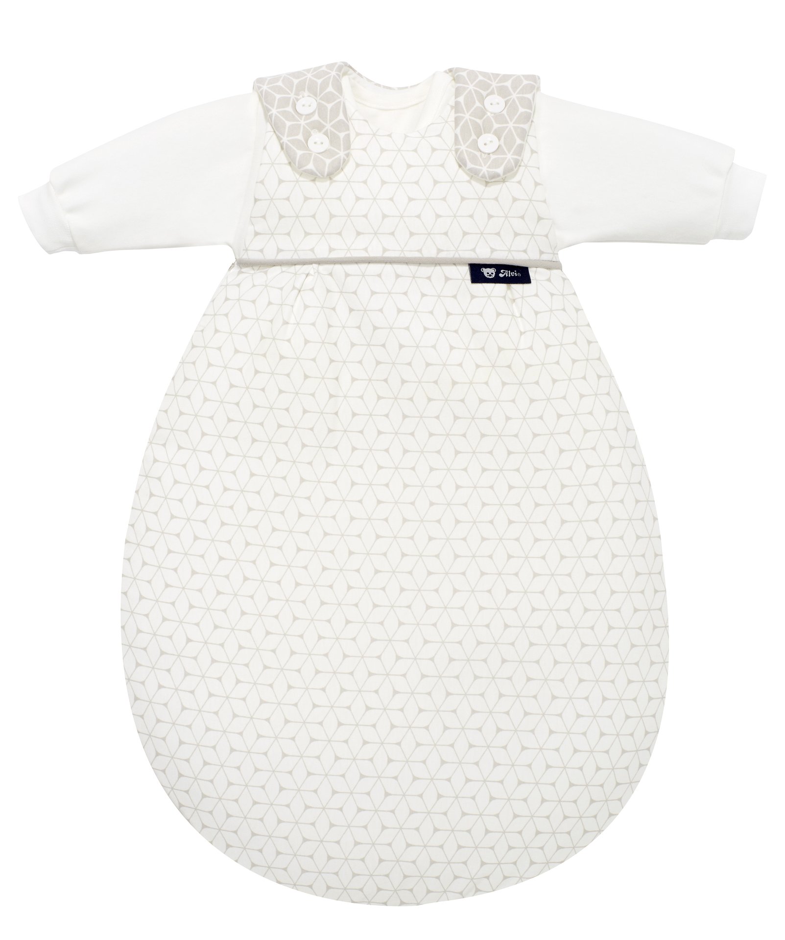 Alvi Sleep system Baby-maxchen taupe mintás hálózsák