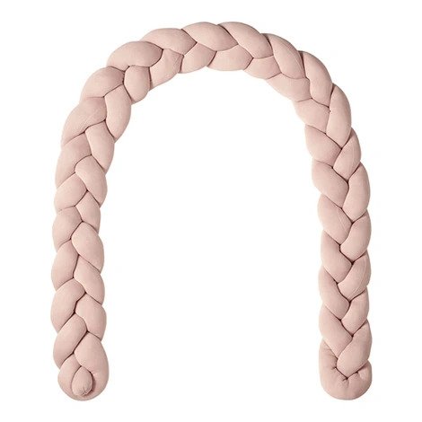 Nordic coast company  rácsvédő párna bölcsőbe / kiságyba Rose fonott