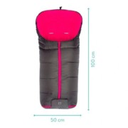 Babycab Winter Myre bundazsák babakocsiba szürke/pink Babycab Winter Myre bundazsák babakocsiba szürke/pink