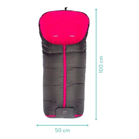 Babycab Winter Myre bundazsák babakocsiba szürke/pink