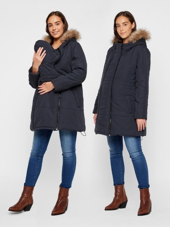 Mama Licious Lexa  Padded carry 3 az 1-ben kismama téli kabát babahordozáshoz is