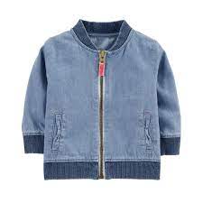 Carter's Chambray Bomber farmer baba kocsikabát