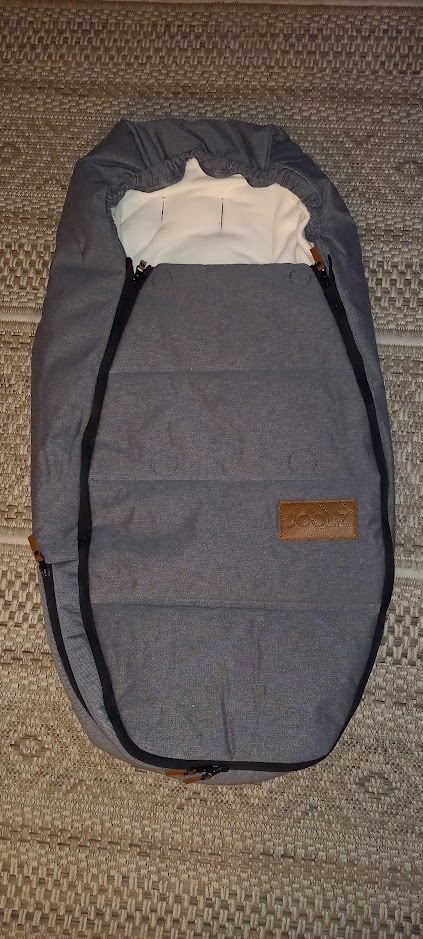 Joolz Geo Earth Bundazsák Babakocsiba: Grey/Denim/Melange