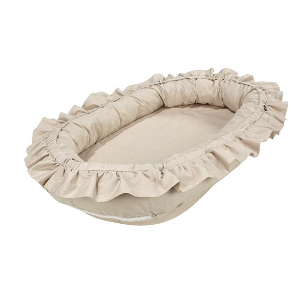 Alvi Volant organic  babafészek fodros capuccino