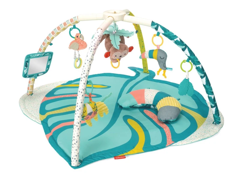 Infantino 4 in 1 Twist & Fold Gym állatkerti zenélő játszószőnyeg
